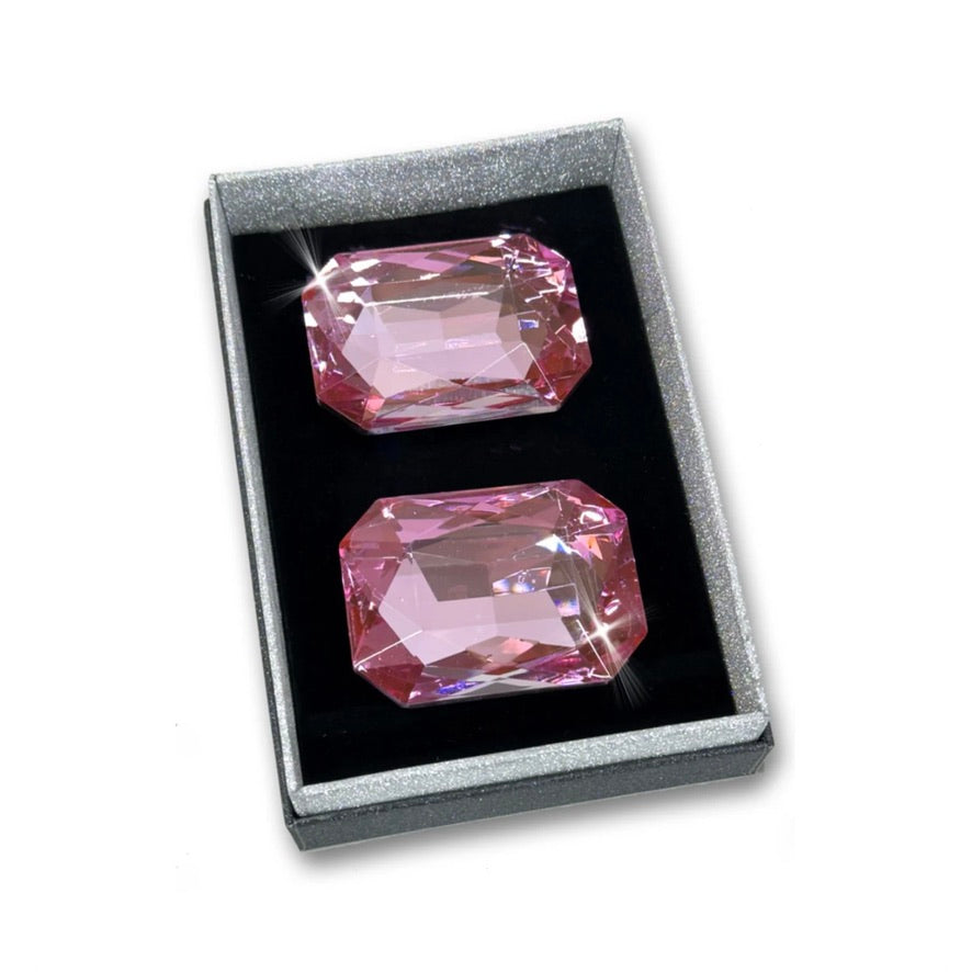 Jacquline Kent Laces Shoe Bling - Regal Rock Pink