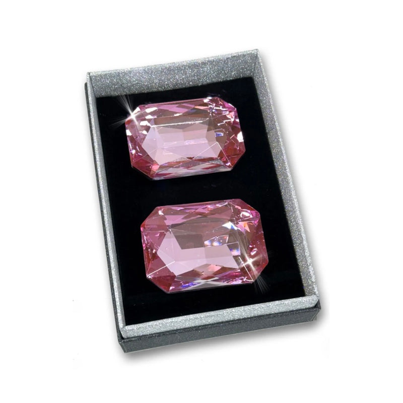 Jacquline Kent Laces Shoe Bling - Regal Rock Pink