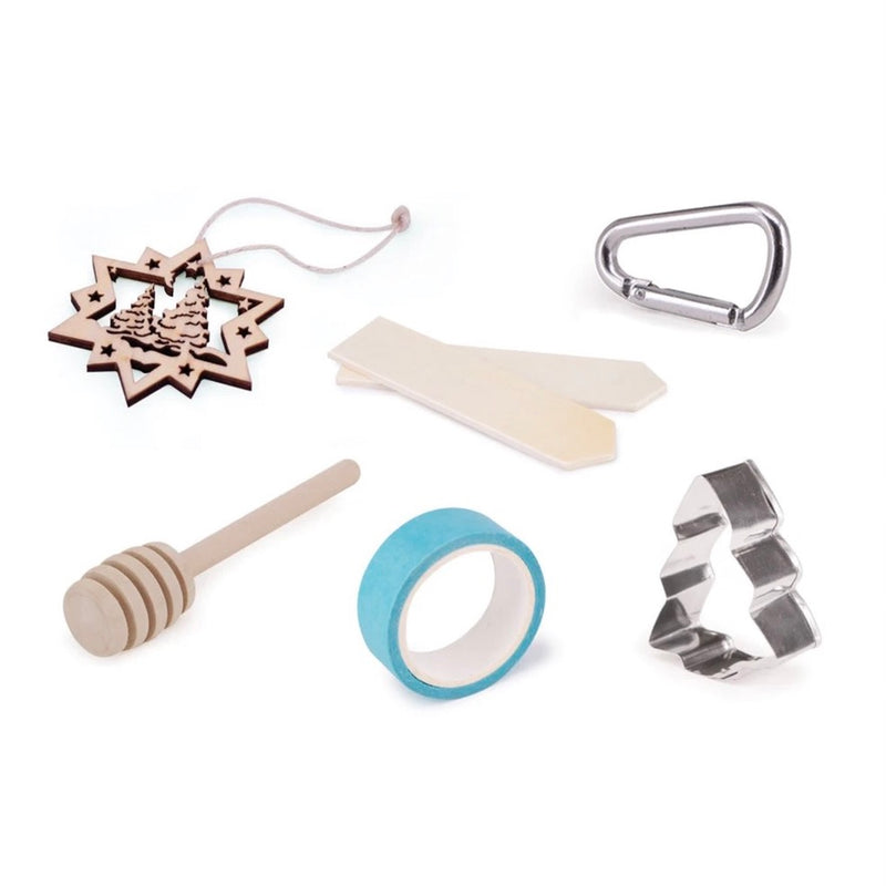 Golden Botanical Christmas Crackers | Putti Christmas Celebrations