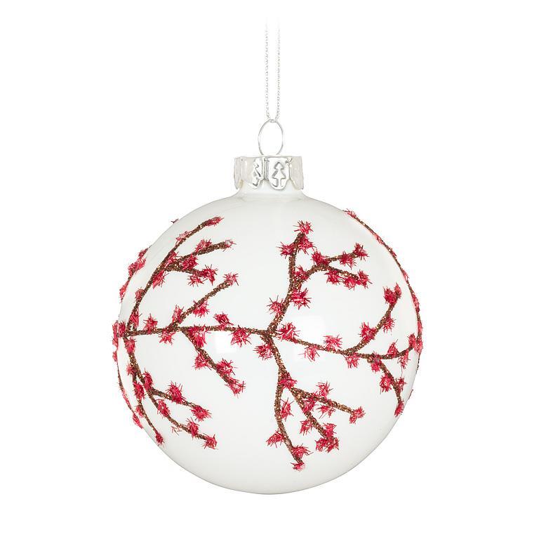 Berries on Branch Ball Ornament | Putti Christmas Celebrations Canada