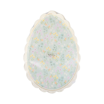 In Bloom Egg Plate | Putti Party Supplies