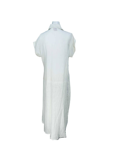 Rosehip Design  Kate Linen Dress - White