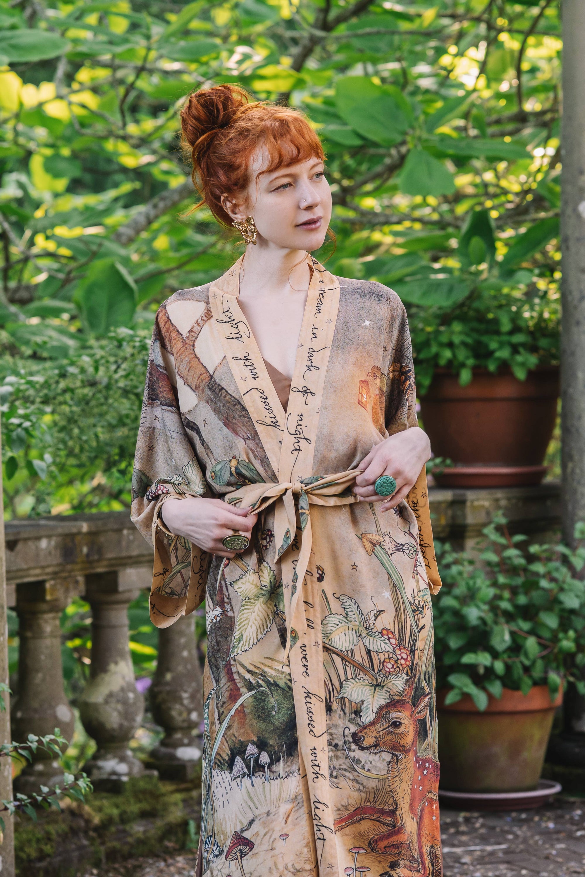 "Lovelight" Opera Duster Kimono Robe