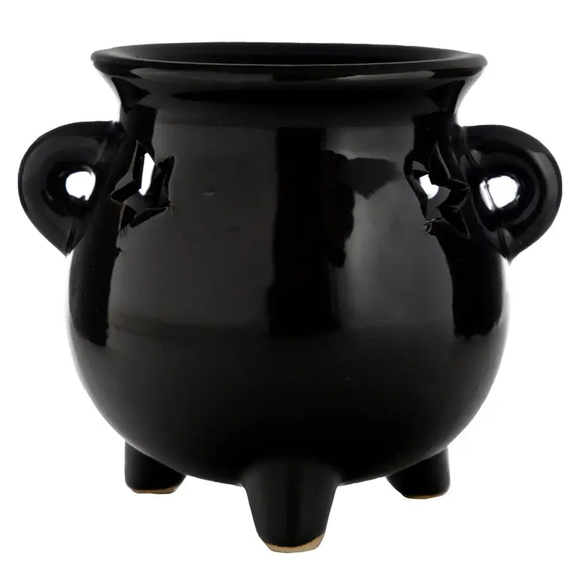 Black Cauldron Oil Burner | Putti Fine Furnishings 
