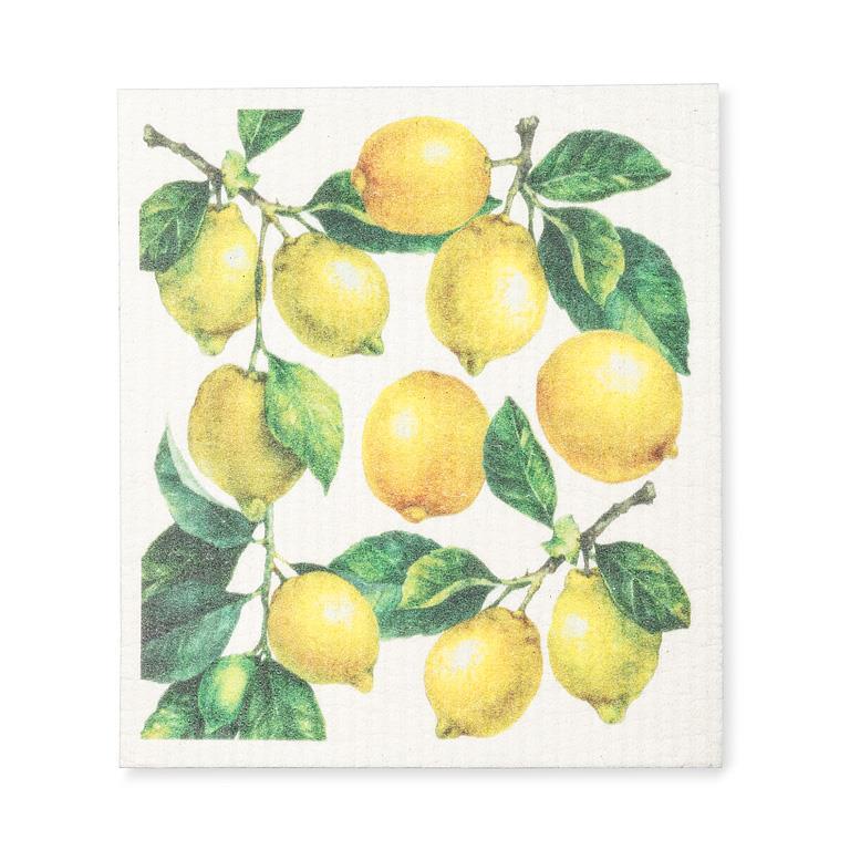 Lemons Dishcloth  | Putti Fine Furnishings