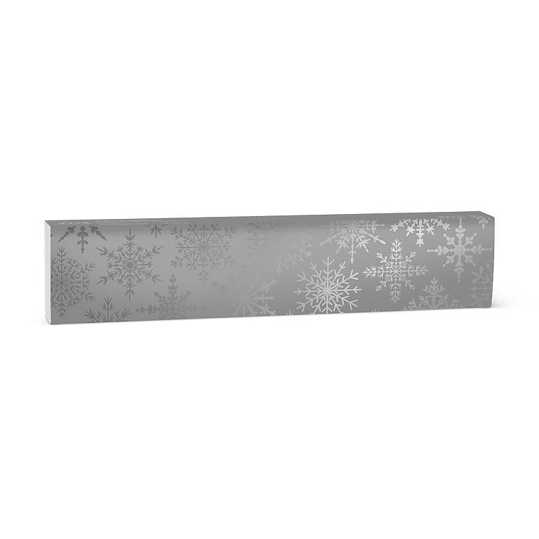 Silver Snowflakes Long Matches | Putti Christmas Celebrations