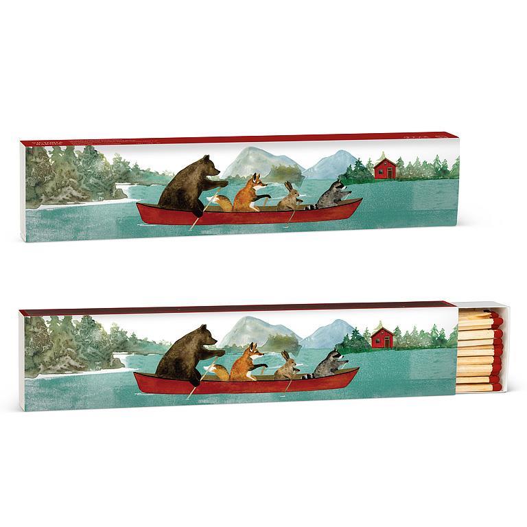 Animals in Canoe Long Matches  | Putti Fine Furnishings
