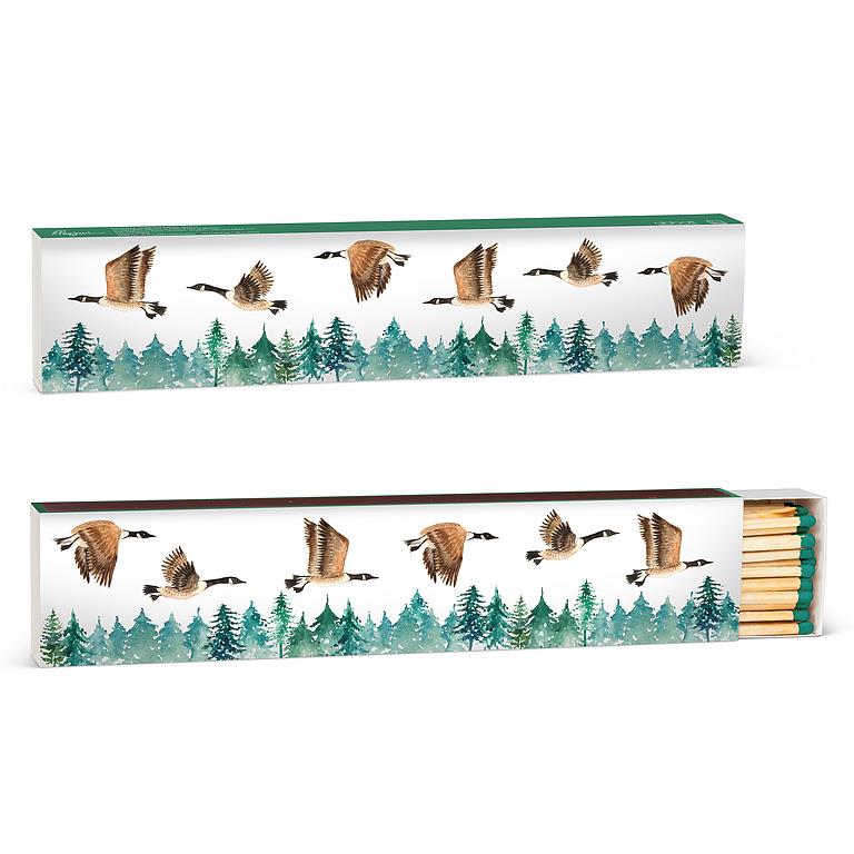 Canada Geese in Flight Long Matches | Putti Christmas Celebrations