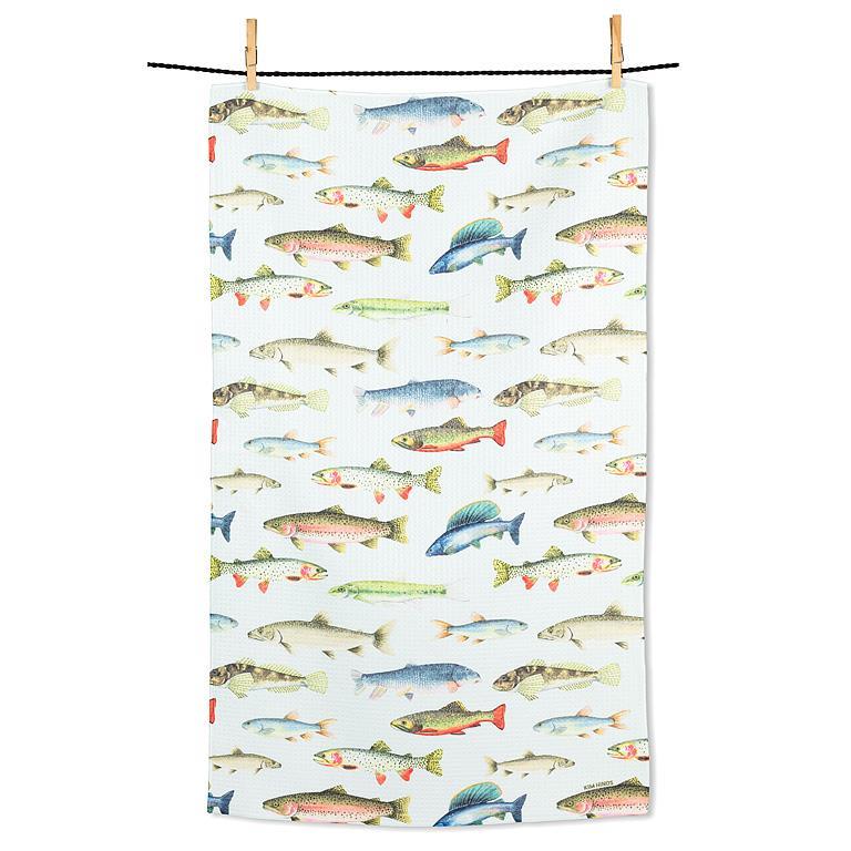 Freshwater Fish Kitchen Towel