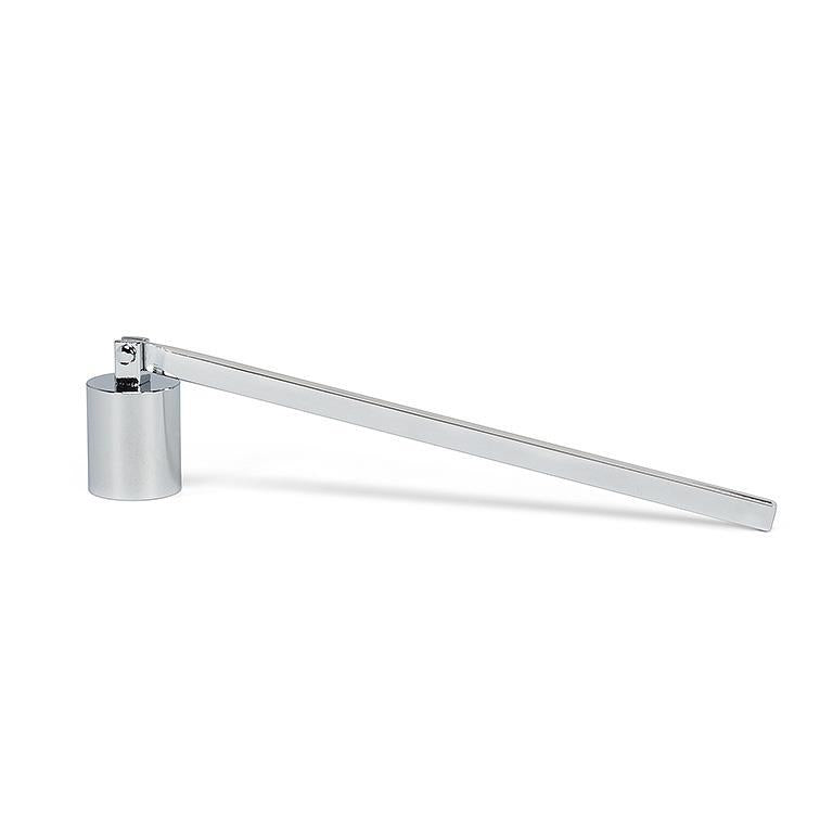 Nickle Plated Modern Candle Snuffer  | Putti Fine Furnishings