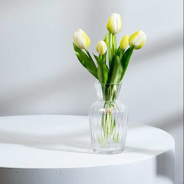 Soft Touch Tulip Bunch - White | Putti Fine Furnishings