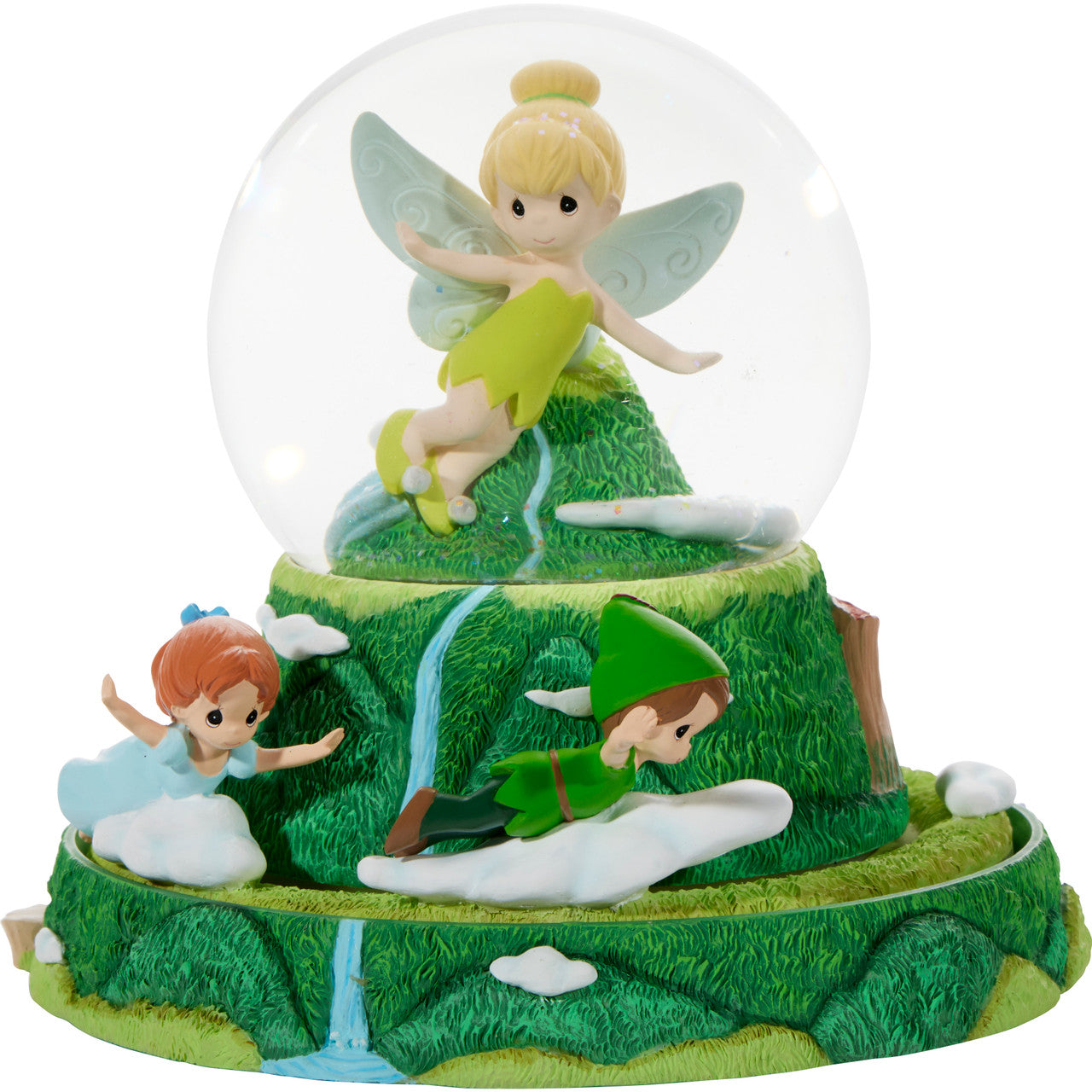 Disney Tinker Bell Rotating Musical Snow Globe with Blower  | Le Petite Putti