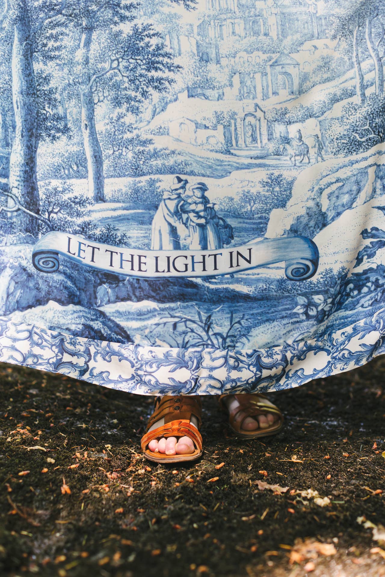 "Let The Light In" Bohéme Long Maxi Slip Dress