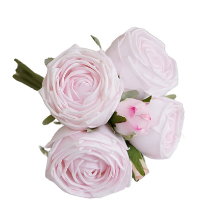 Real Touch Rose Bouquet - Pale Pink | Putti Fine Furnishings