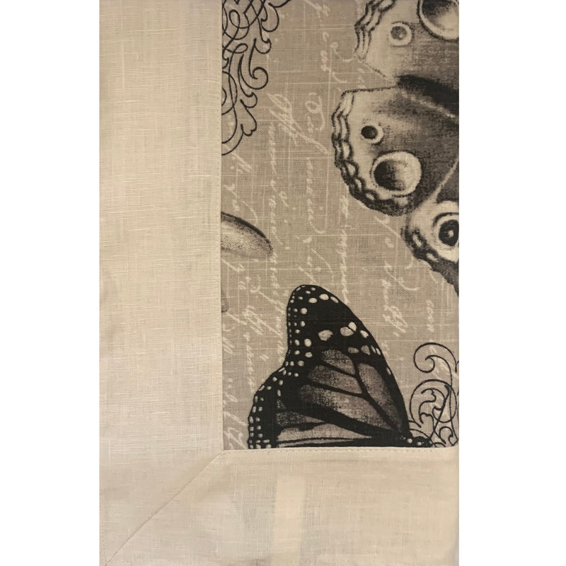 Butterflies Moths and Dragonflies Square Tablecloth