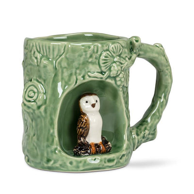 Tree Look Mug with Barn Owl | Putti Fine Furnishings