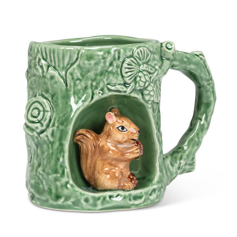 Tree Look Mug with Squirrel | Putti Fine Furnishings