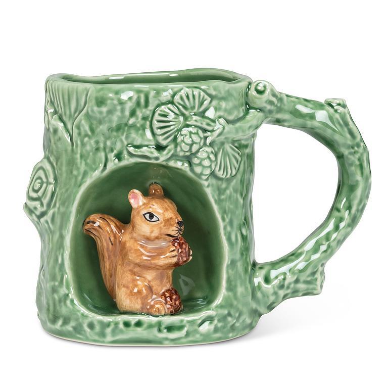 Tree Look Mug with Squirrel | Putti Fine Furnishings
