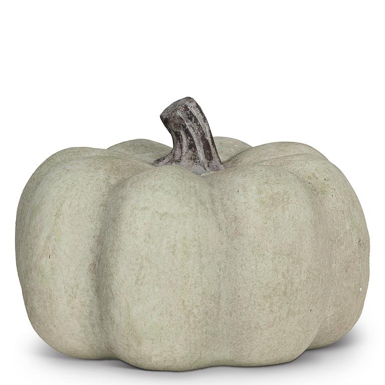 Medium Squat Light Green Pumpkin | Putti Fine Furnishings Canada