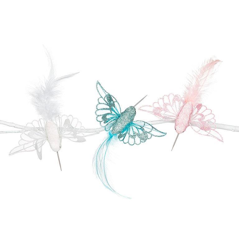 Sheer Hummingbird Clip