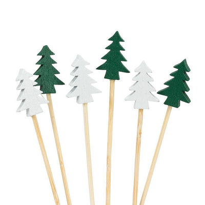 Christmas Tree Party Picks | Putti Party Supplies