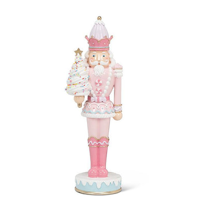 Shiny Large Candy Pink Nutcracker