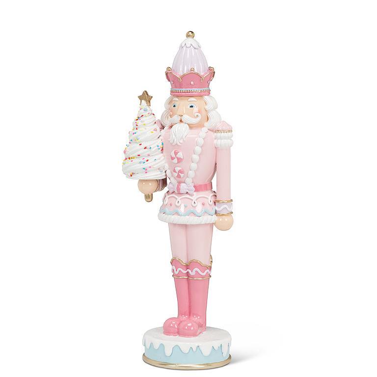 Shiny Large Candy Pink Nutcracker