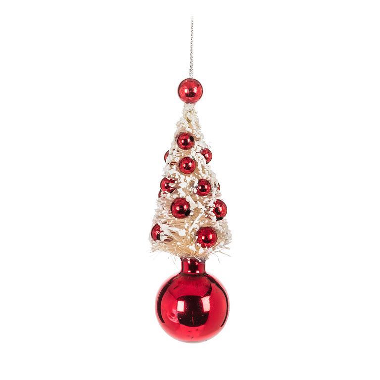 Vintage Tree & Ball Ornament | Putti Christmas Decorations
