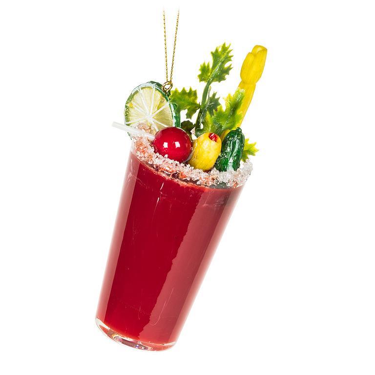 Loaded Caesar Glass Ornament | Putti Christmas Decorations
