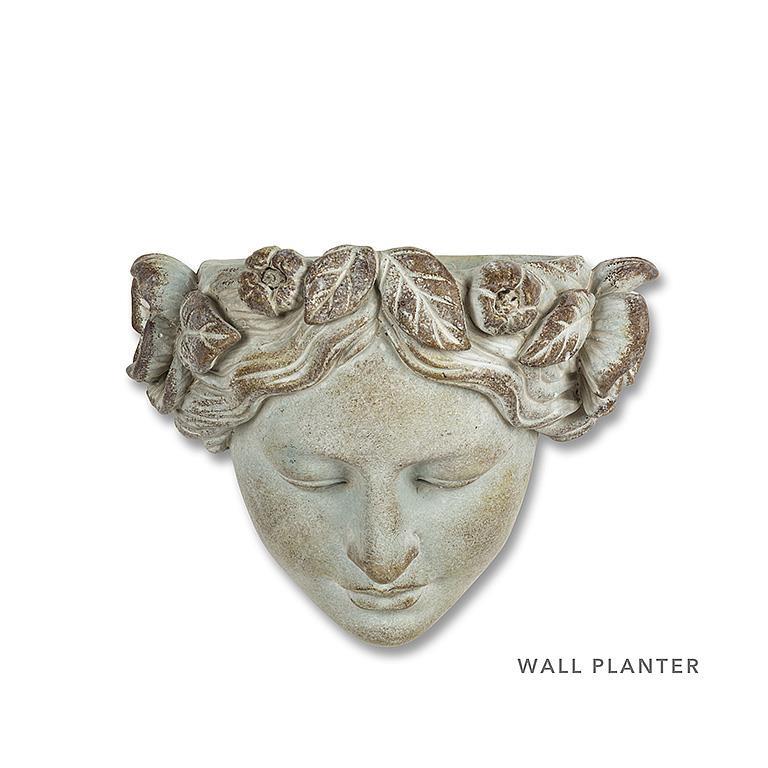 Woman Face Wall Planter
