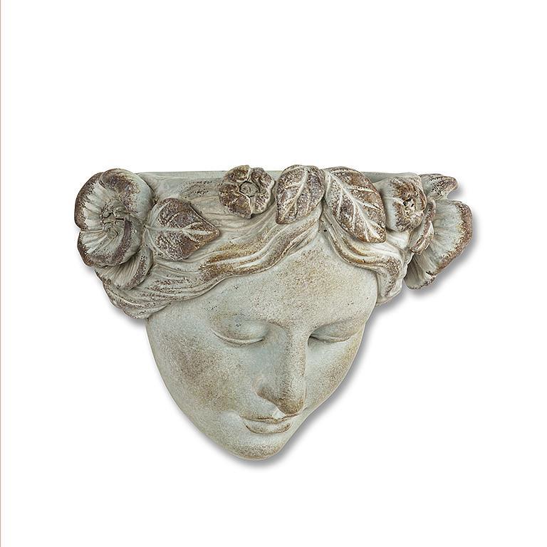 Woman Face Wall Planter