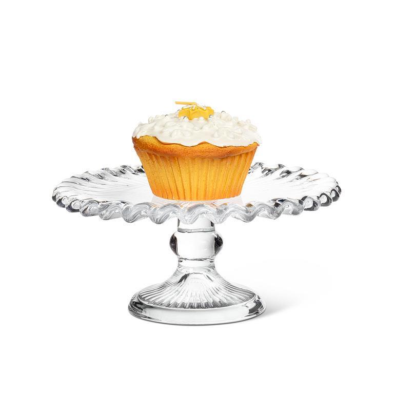 Small Glass Cake Pedestal | Putti Fine Furnishings