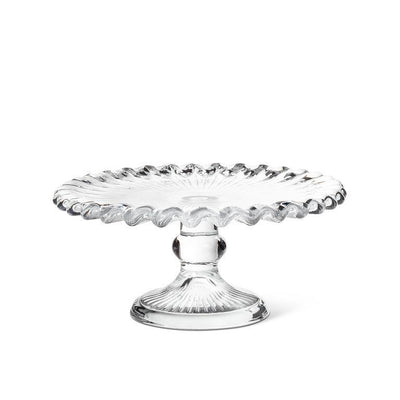 Small Glass Cake Pedestal | Putti Fine Furnishings