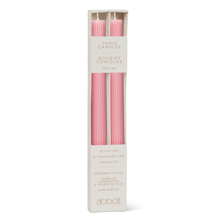 Ridged Taper - Pink