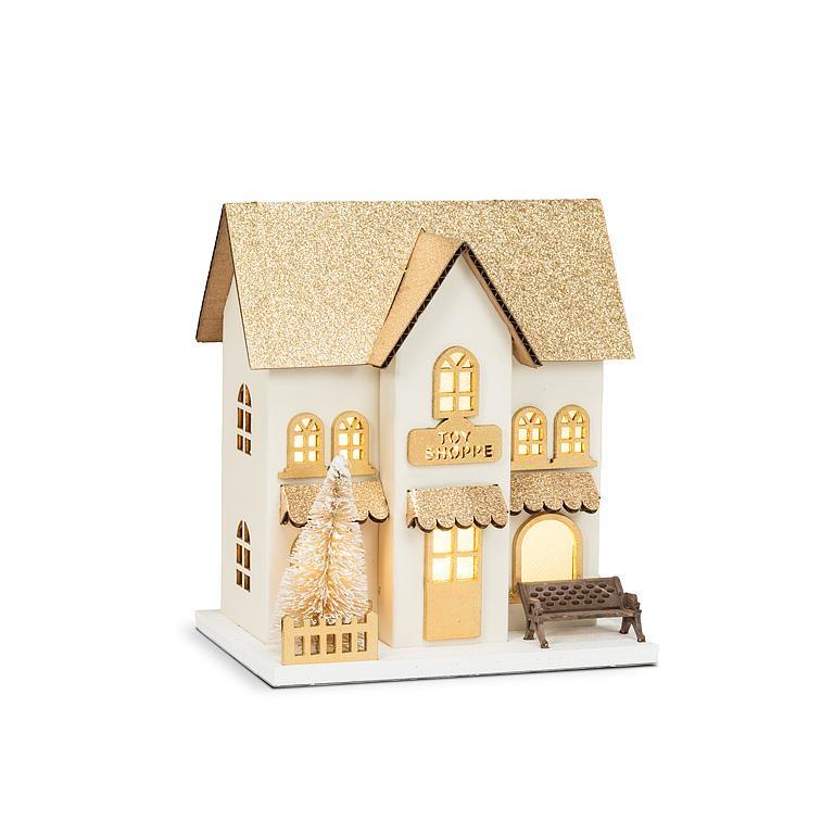 Small Glitter Toy Shop with LED Lights