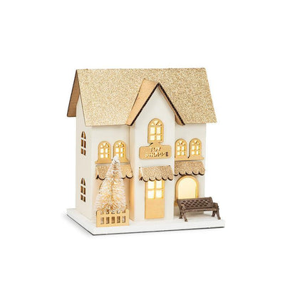 Small Glitter Toy Shop with LED Lights