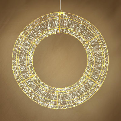 Large 2400L Micro LED Wreath | Putti Christmas Decoration