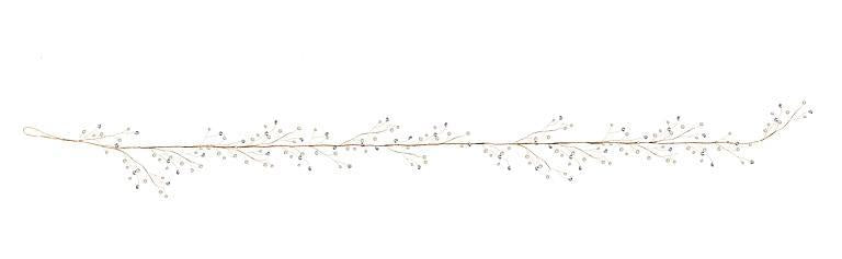 Pearl & Crystal Gem Garland | Putti Christmas Decorations