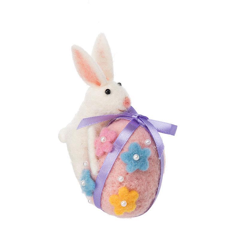 Rabbit and Easter Egg  | Putti Fine Furnishings