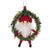 Santa in Wreath Ornament