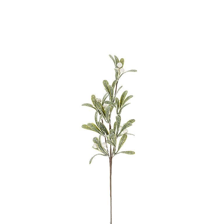 Medium Mistletoe Branch | Putti Christmas Decor