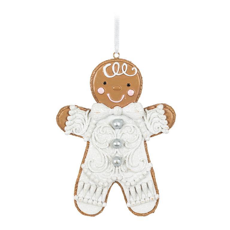 Iced Gingerbread Cookie Ornament