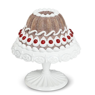 Large Decorated Holiday Cake