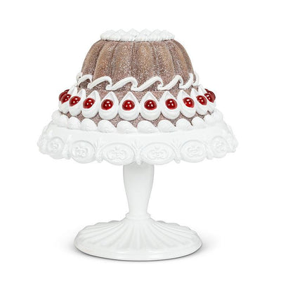 Large Decorated Holiday Cake