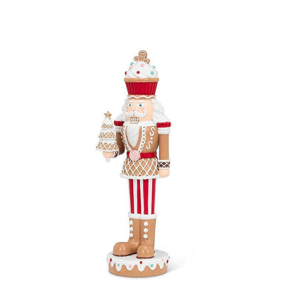 Small Gingerbread Nutcracker | Putti Christmas Decor