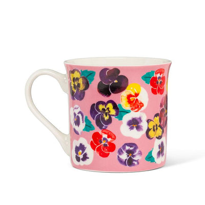 Pansies Mug | Putti Fine Furnishings Canada