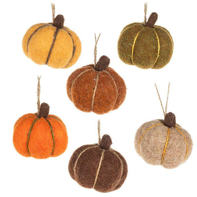 Mini Pumpkin Ornaments