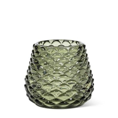 Small Pinecone Tealight Green