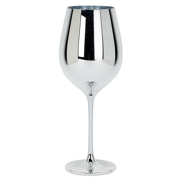 Large Silver Wine Goblet