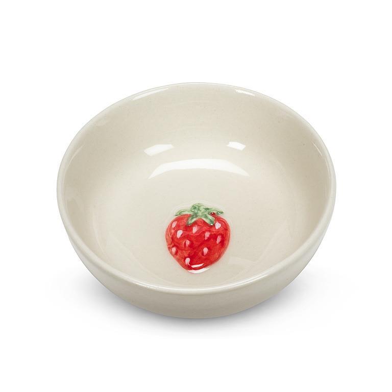 Mini Bowl with Strawberry | Putti Fine Furnishings Canada